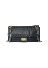 MEDIUM PERFORATED DRILL CLASSIC FLAP BAG