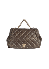 PARIS-BOMBAY MEDIUM PONDICHERRY FLAP BAG