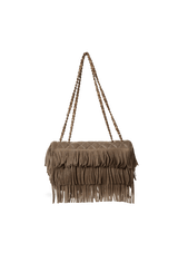 PARIS DALLAS FRINGE FLAP BAG