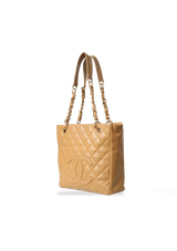 PETITE SHOPPING TOTE CAVIAR