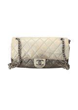 SMALL MELROSE DEGRADE FLAP BAG