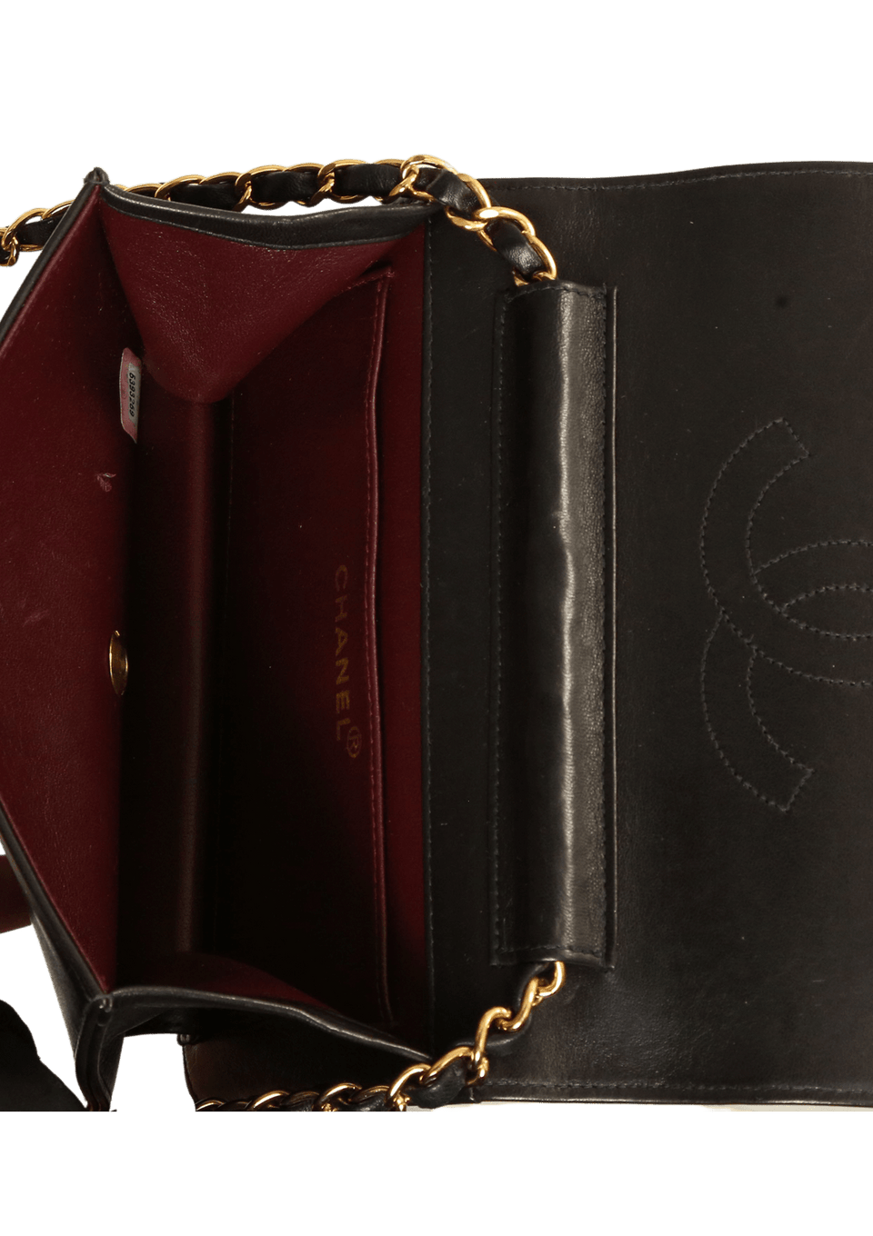 SMALL VINTAGE FULL FLAP BAG LAMBSKIN