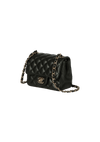MINI SQUARE CLASSIC SINGLE FLAP LAMBSKIN