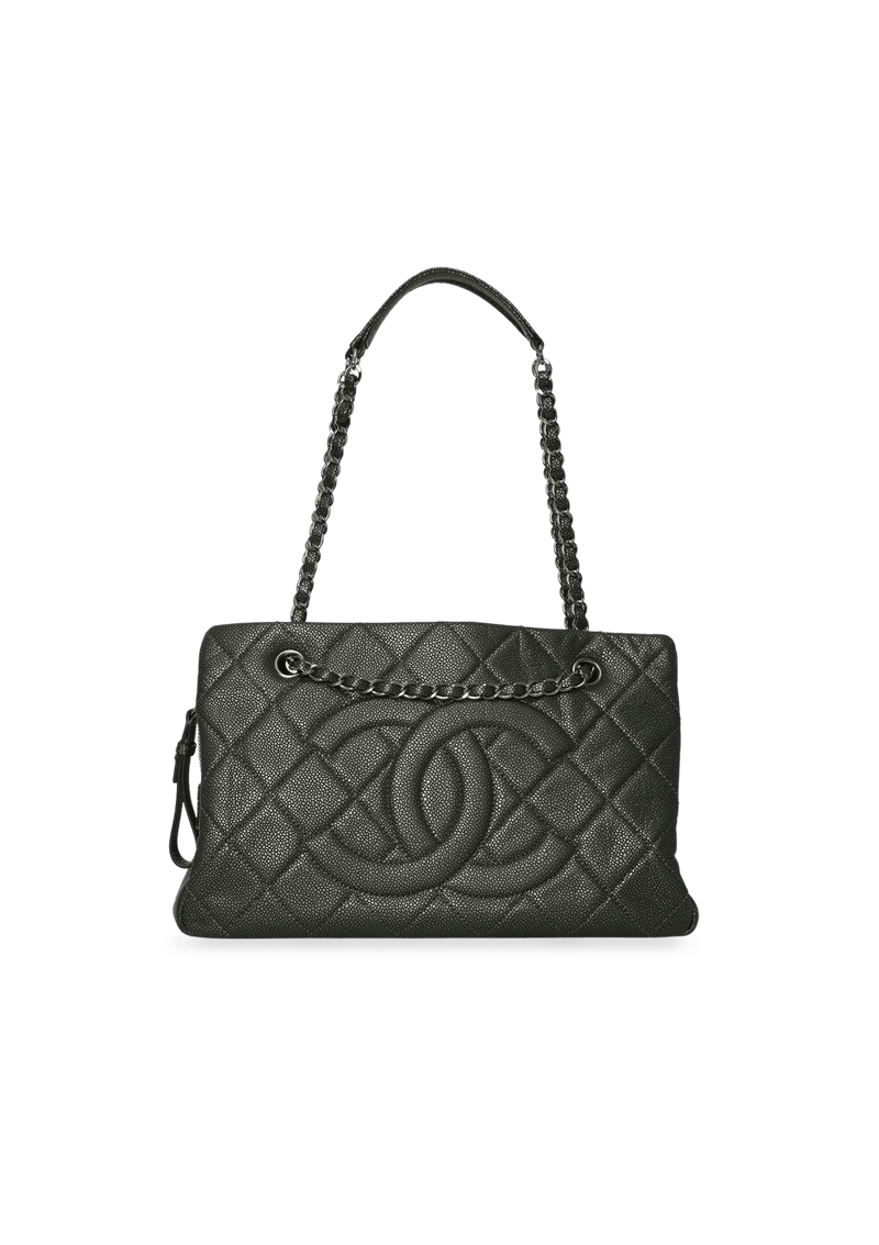 TIMELESS CLASSIC SHOPPING CAVIAR TOTE