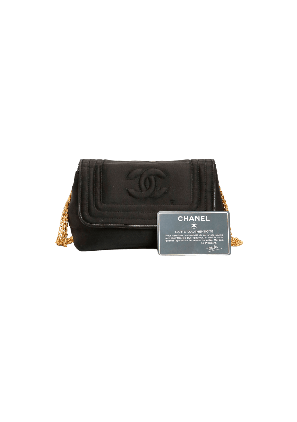 VINTAGE CC CHAIN FLAP BAG