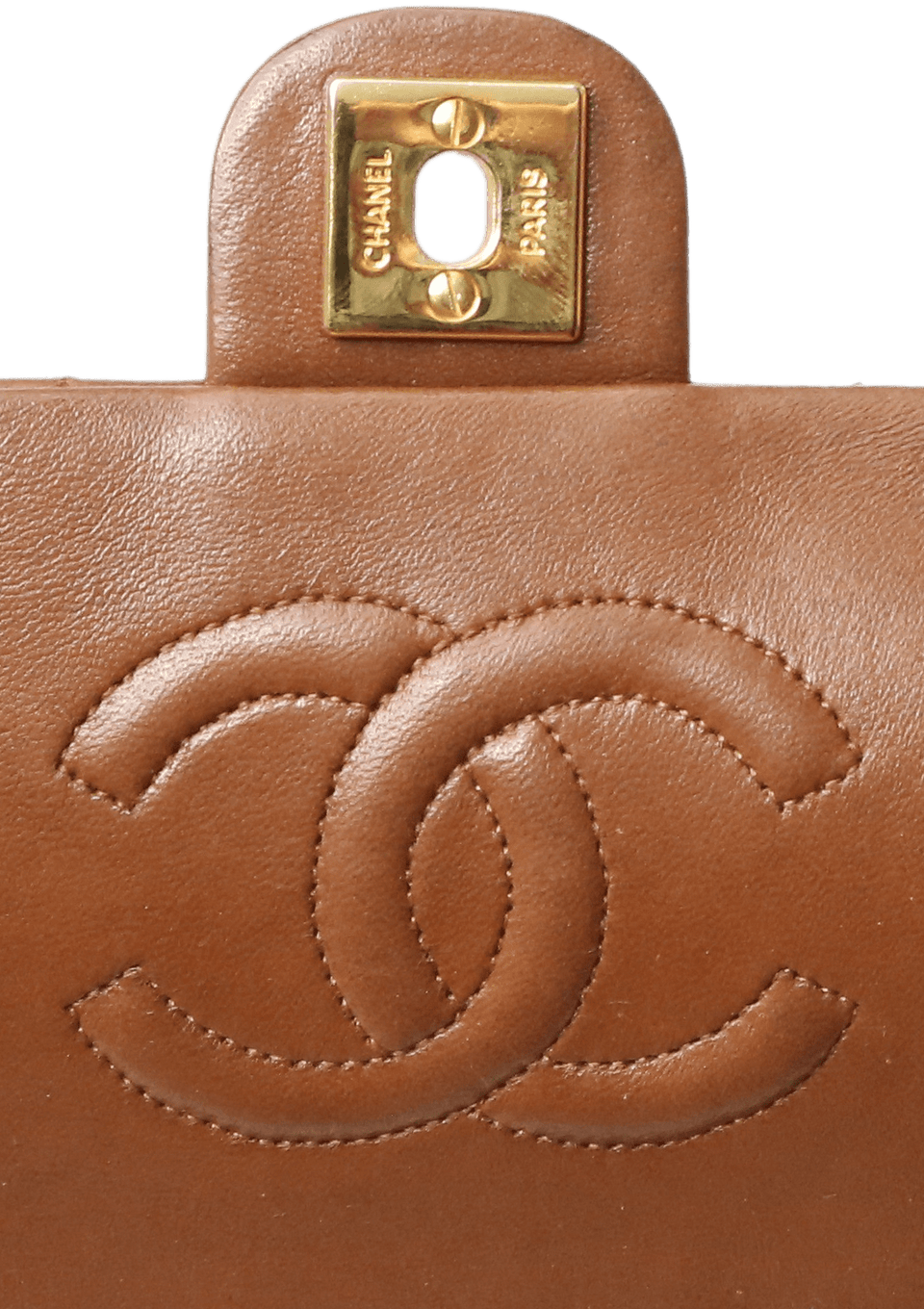 VINTAGE MEDIUM SQUARE FLAP BAG