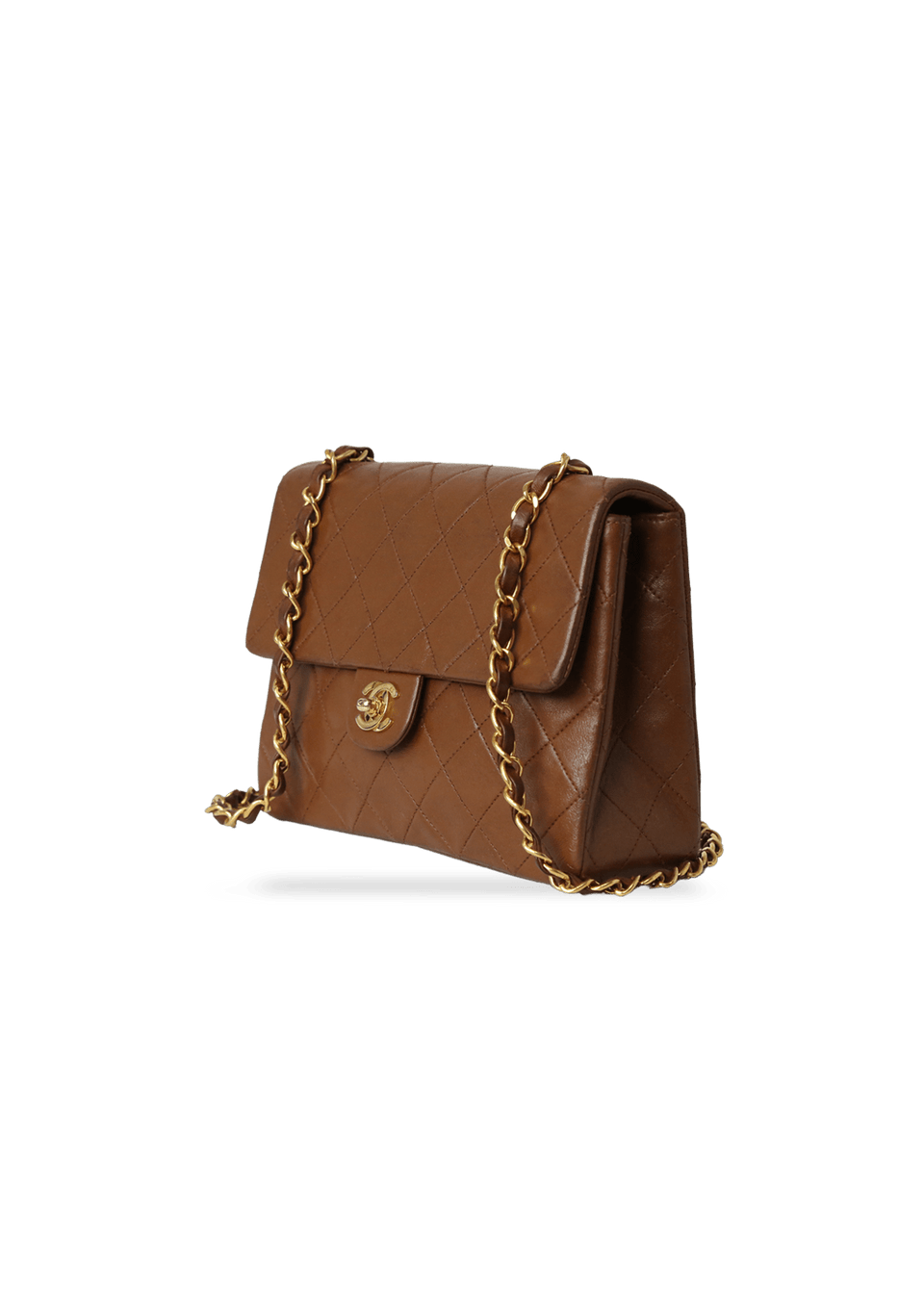 VINTAGE MEDIUM SQUARE FLAP BAG