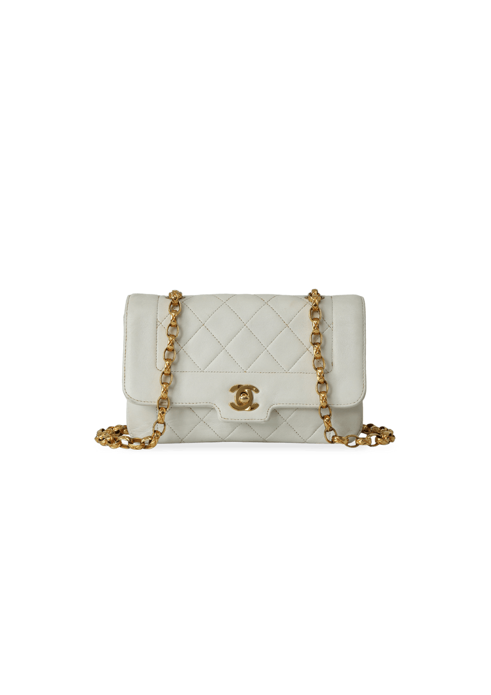 VINTAGE MINI DIANA FLAP BAG