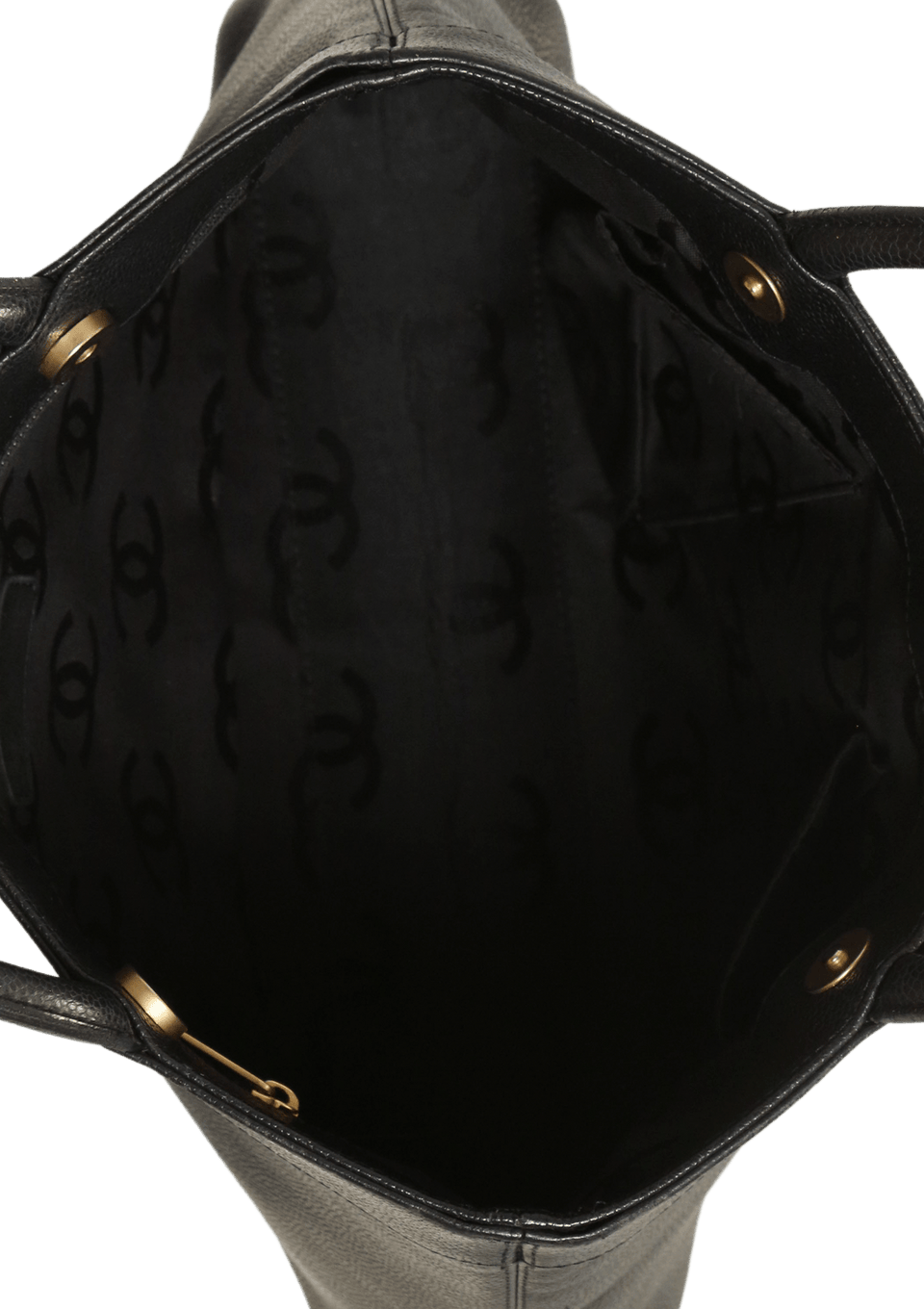 VINTAGE OPEN TOTE CAVIAR