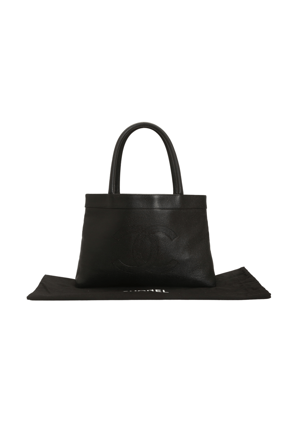 VINTAGE OPEN TOTE CAVIAR