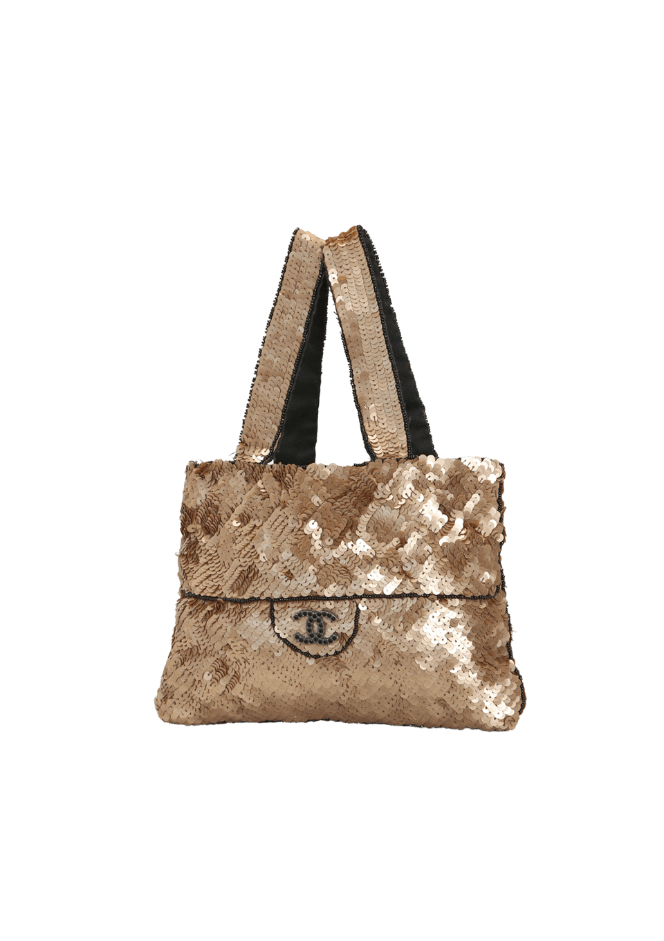 VINTAGE SEQUIN MINI TROMPE L'OEIL TOTE