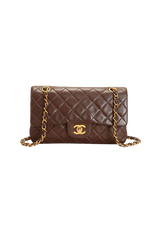 VINTAGE SMALL CLASSIC DOUBLE FLAP LAMBSKIN