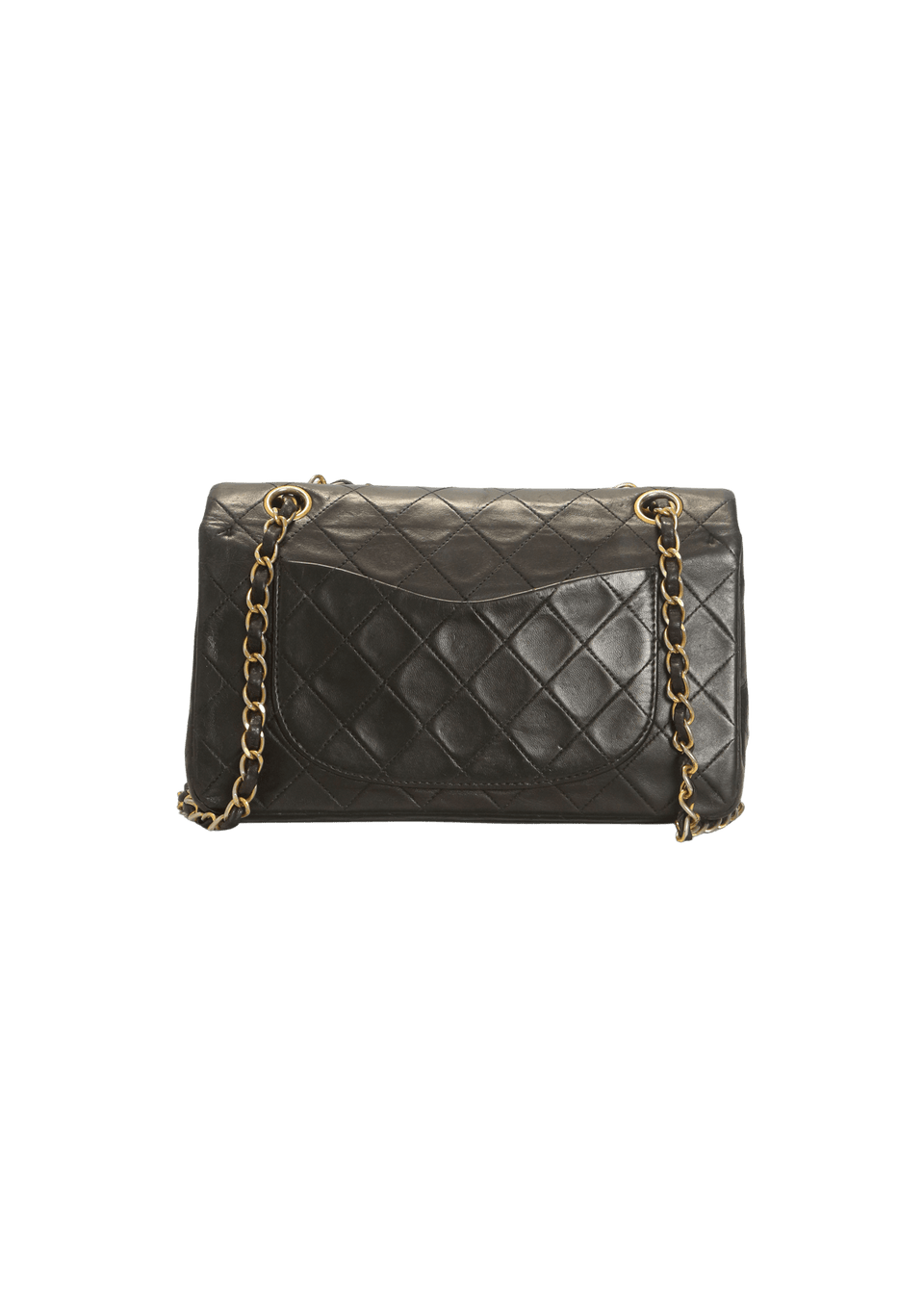 VINTAGE SMALL CLASSIC DOUBLE FLAP LAMBSKIN