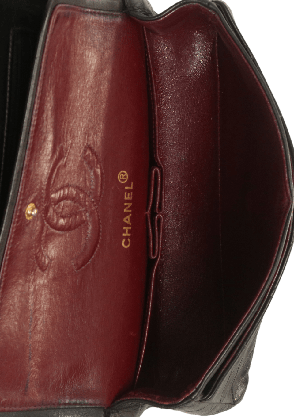 VINTAGE SMALL CLASSIC DOUBLE FLAP LAMBSKIN