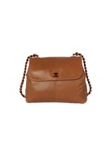 VINTAGE TRAPEZE FLAP BAG