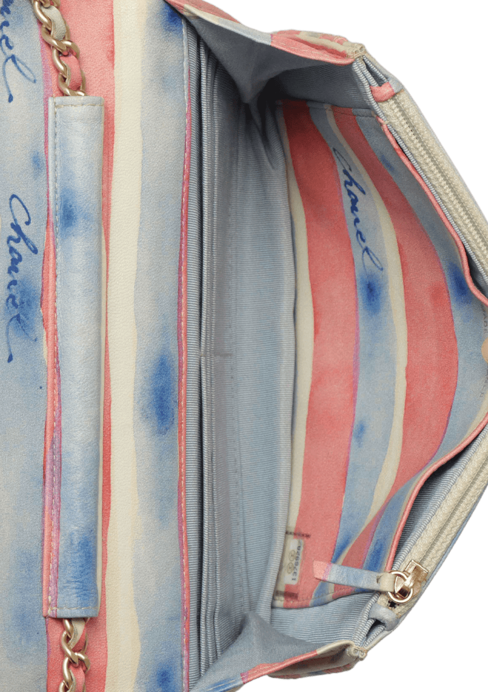 WATERCOLOR CLASSIC WALLET ON CHAIN