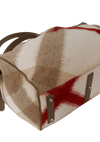 CHECK CANVAS SHOULDER BAG