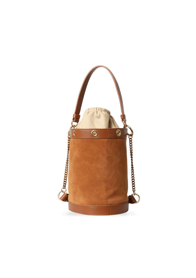 DEBBIE SUEDE BUCKET BAG