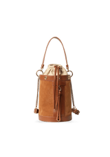 DEBBIE SUEDE BUCKET BAG