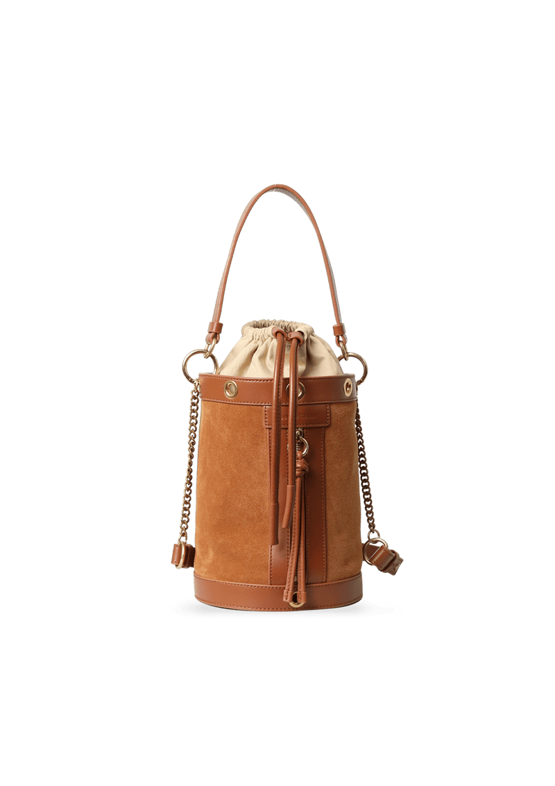 DEBBIE SUEDE BUCKET BAG