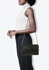 ELLE LEATHER CROSSBODY BAG