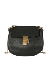 GRAINED LAMBSKIN DREW BAG
