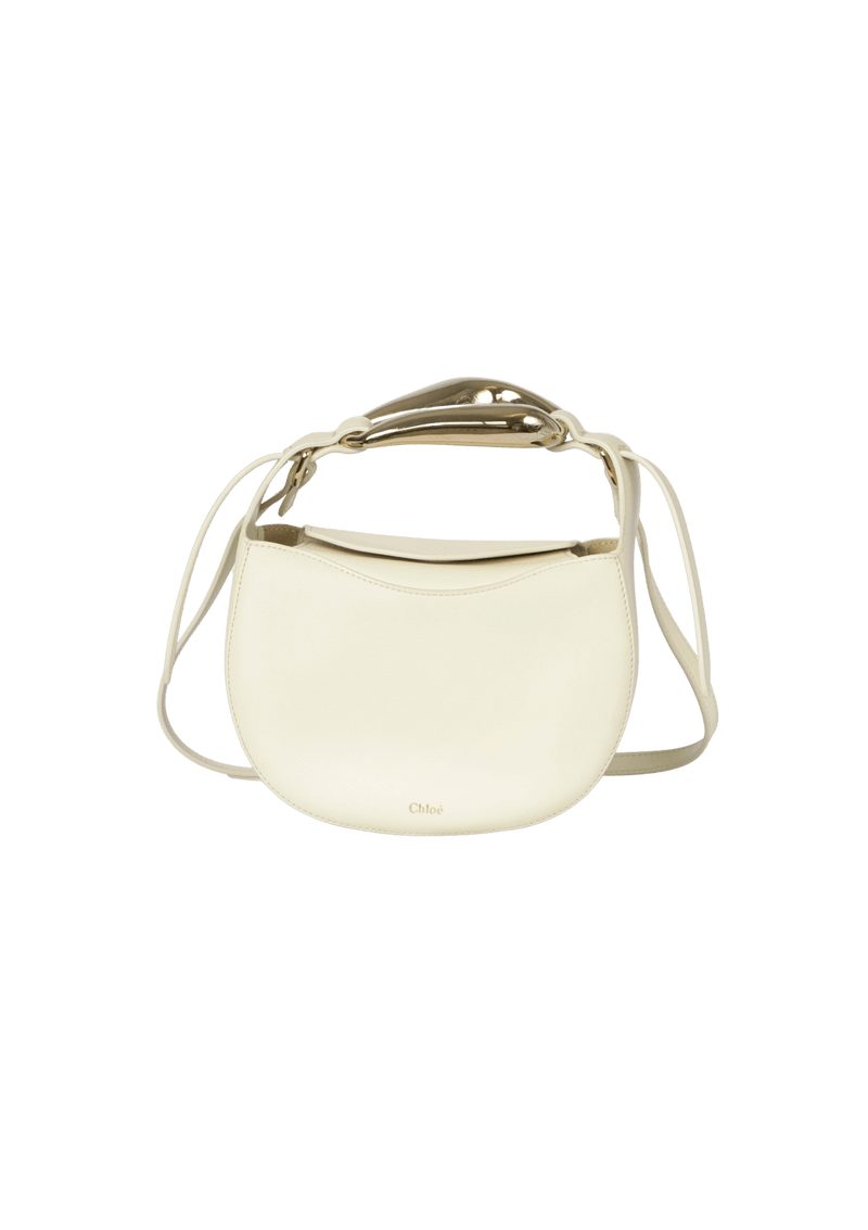 chloe kiss bag white