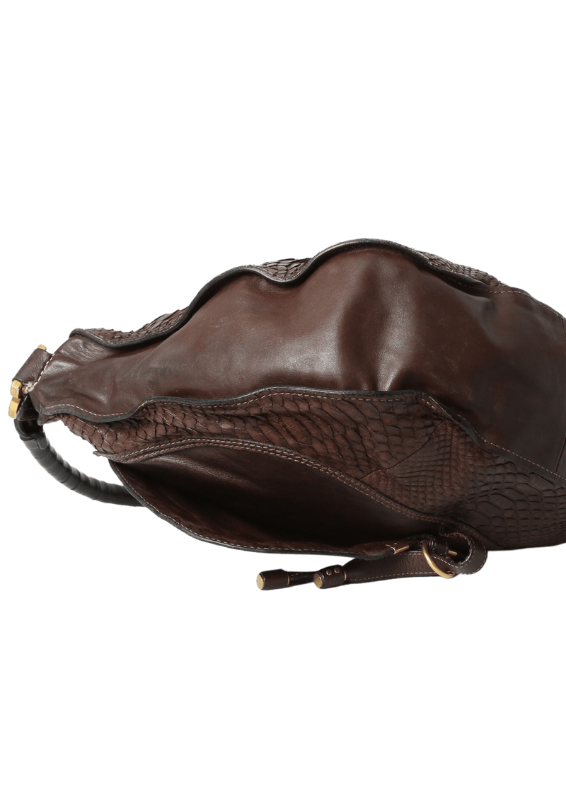 MARCIE PYTHON BAG