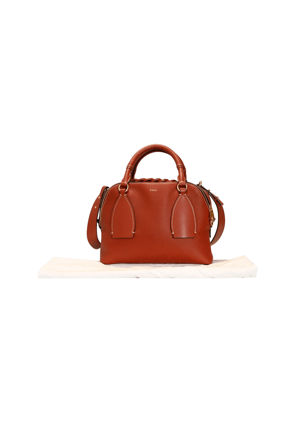 BOLSA CHLOÉ MEDIUM DARIA MARROM ORIGINAL – Gringa