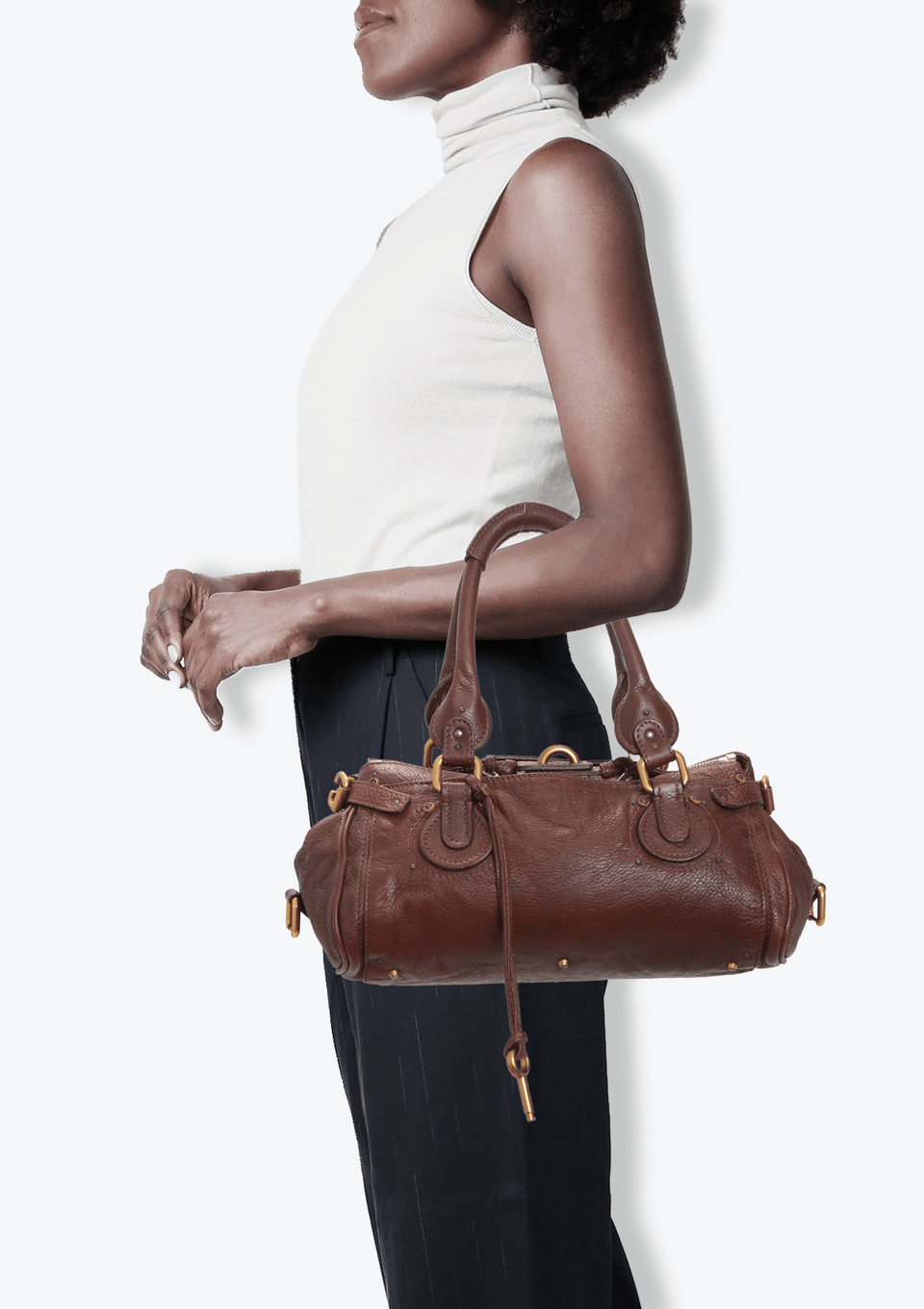 Vintage Chloé Paddington Bags Brown BOLSA CHLOÉ PADDINGTON BAG MARROM – Gringa