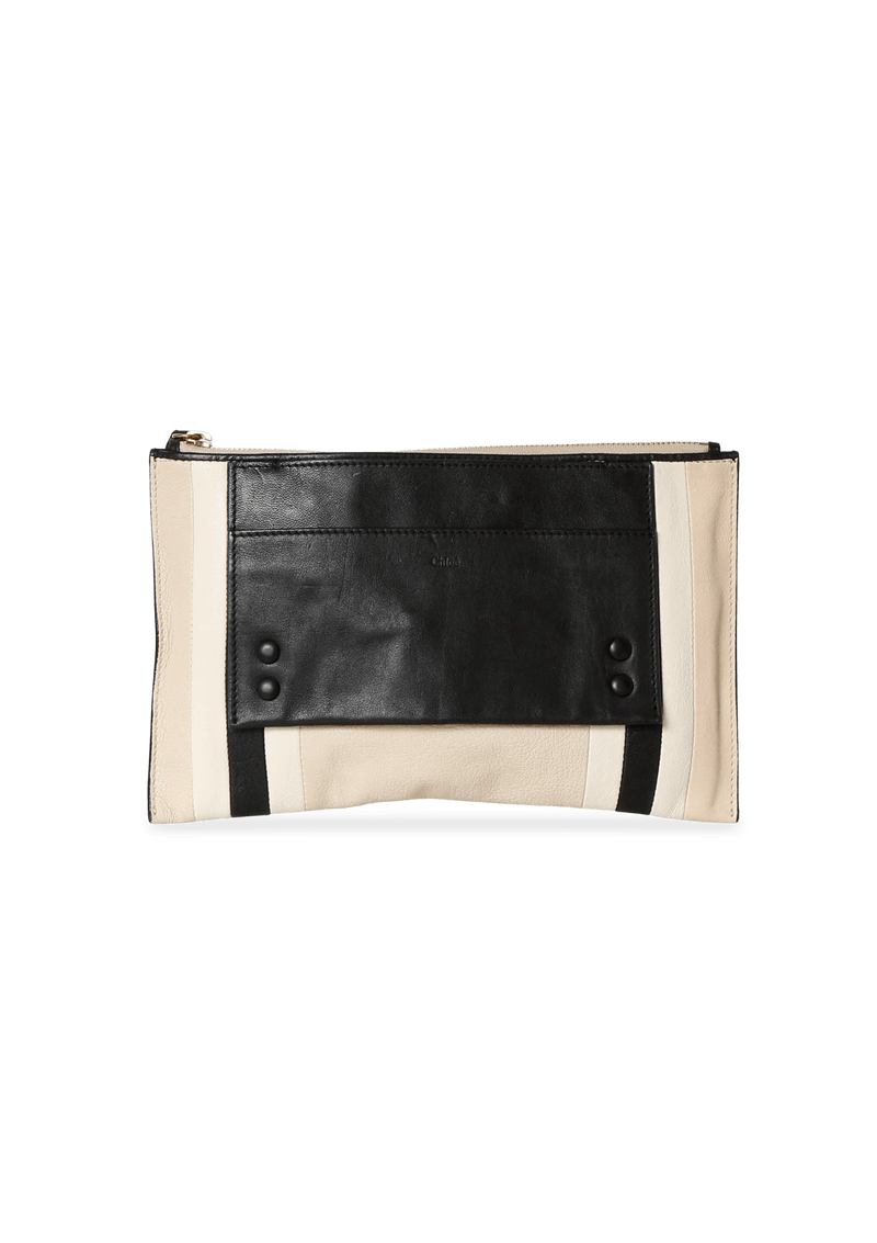 ALICE LEATHER CLUTCH