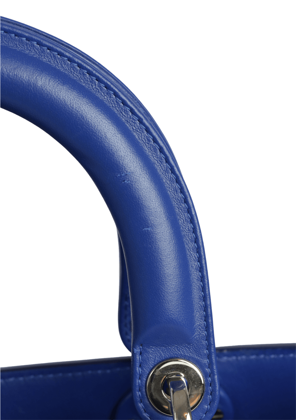 BOLSA CHRISTIAN DIOR CALFSKIN DIORISSIMO ZIP TOTE BAG AZUL