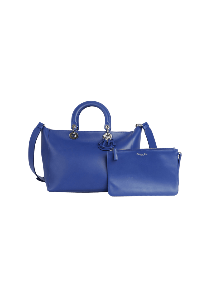 CALFSKIN DIORISSIMO ZIP TOTE BAG