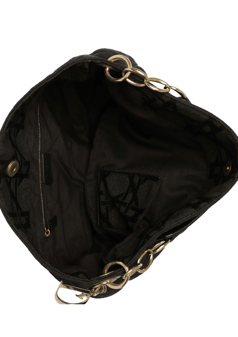 CANVAS CANNAGE LADY DIOR HOBO BAG