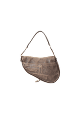 DENIM SADDLE BAG