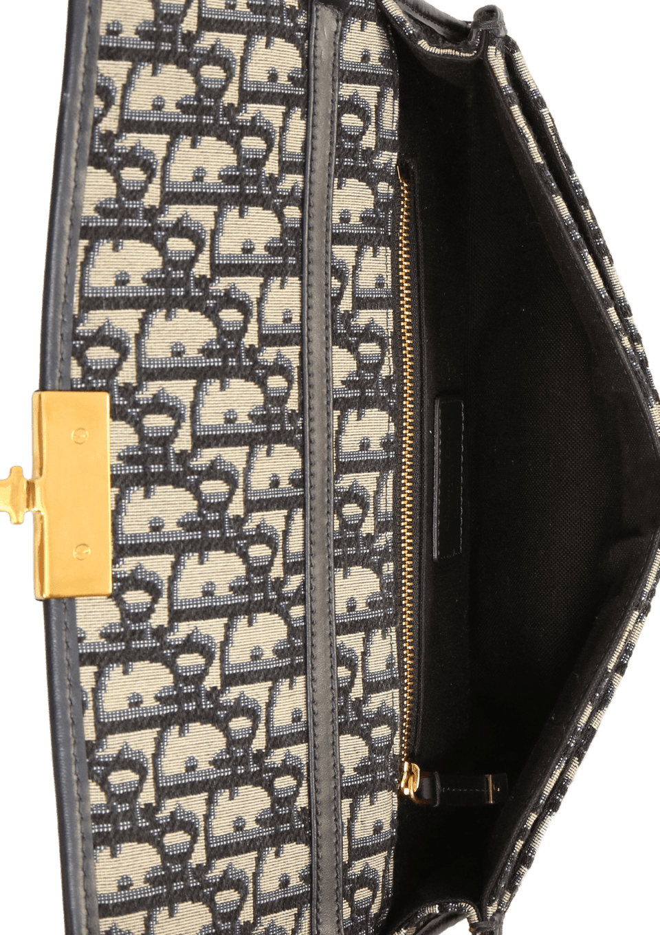 BOLSA CHRISTIAN DIOR OBLIQUE 30 MONTAIGNE CHAIN CLUTCH AZUL