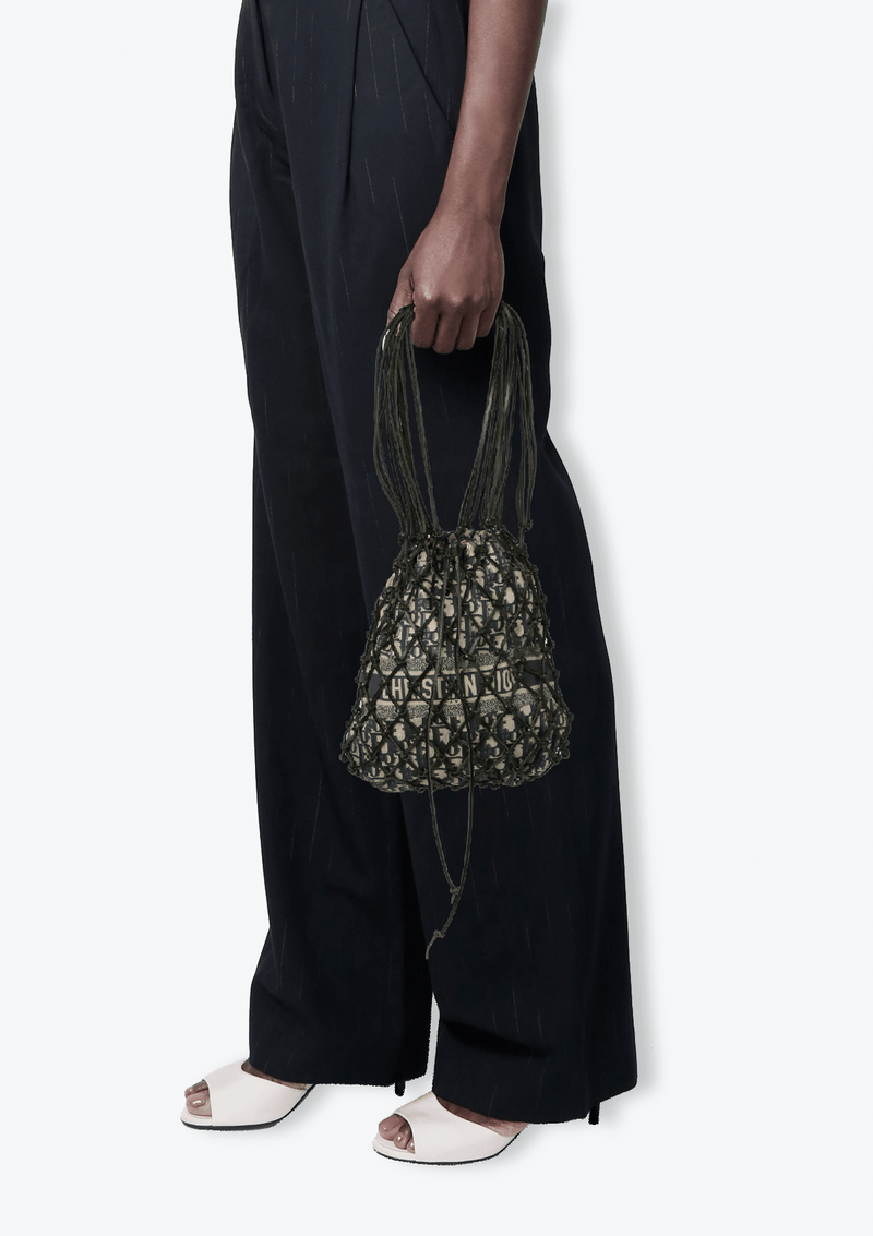 OBLIQUE NET TOTE