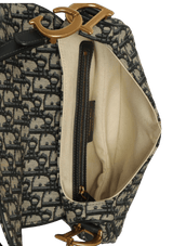 OBLIQUE SADDLE BAG