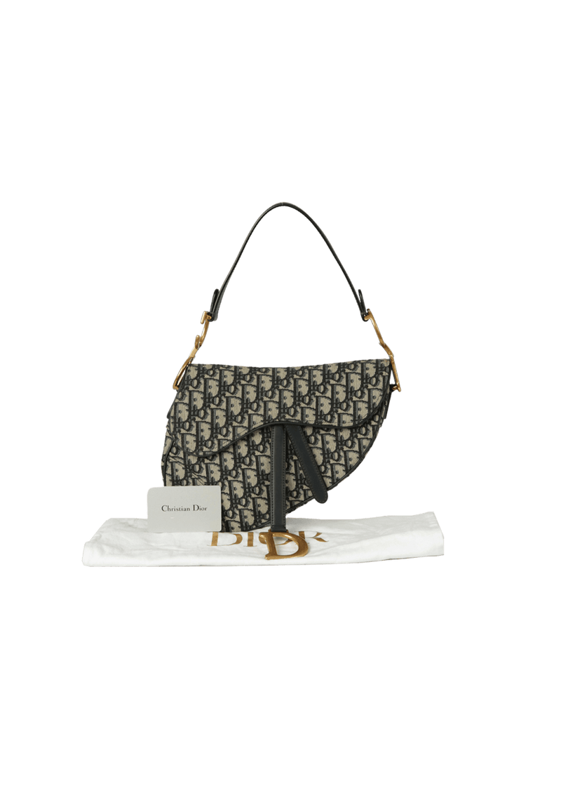 OBLIQUE SADDLE BAG