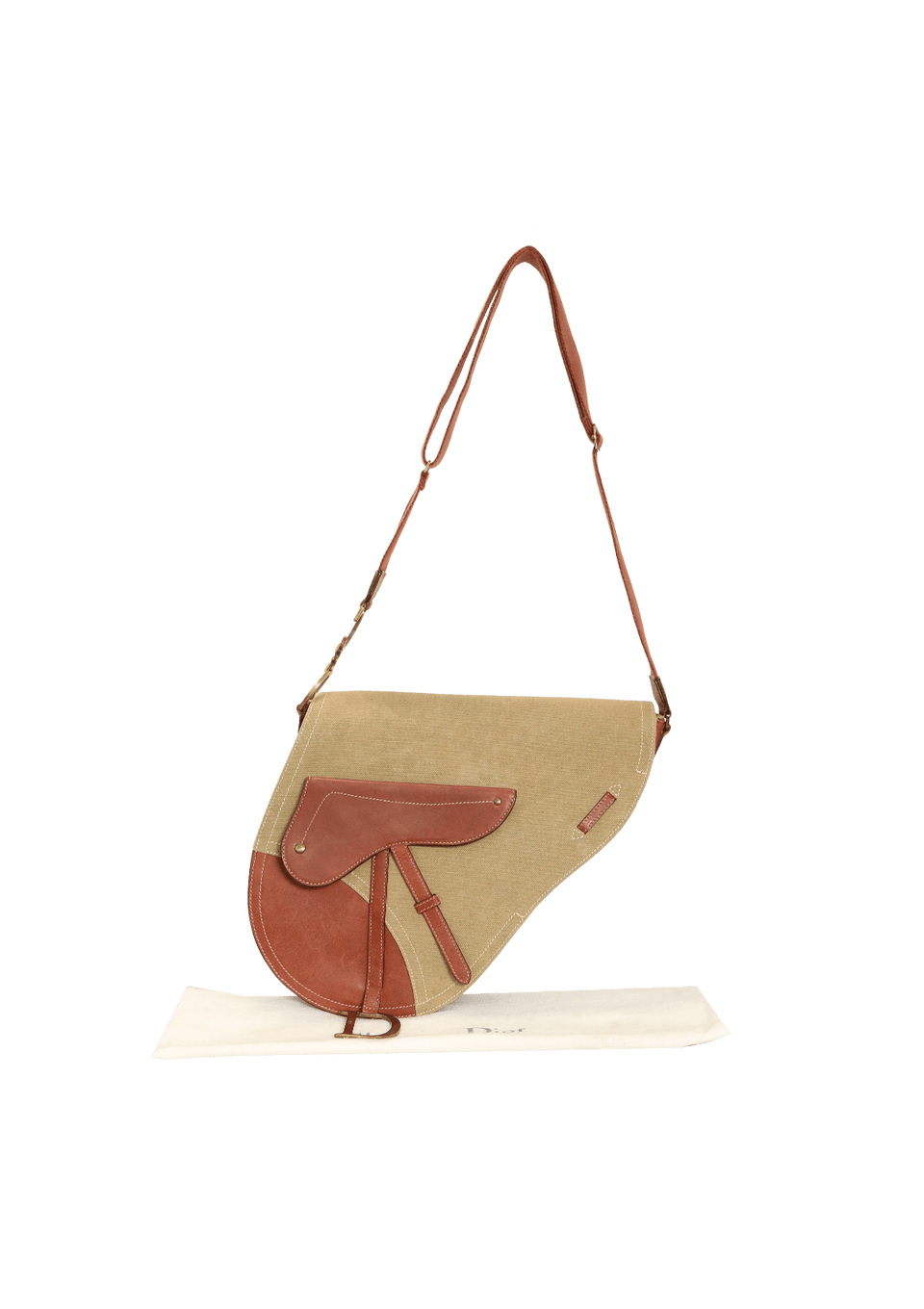 VINTAGE BAUDRIER SADDLE BAG