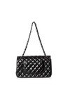 MEDIUM CLASSIC DOUBLE FLAP LAMBSKIN