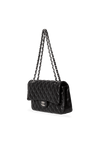 MEDIUM CLASSIC DOUBLE FLAP LAMBSKIN