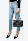 MEDIUM CLASSIC DOUBLE FLAP LAMBSKIN