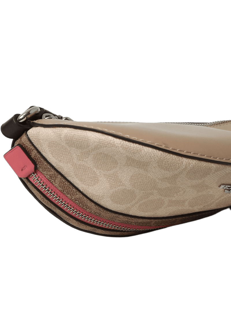 BOLSA COACH BETHANY SIGNATURE BELT BAG BEGE – Gringa