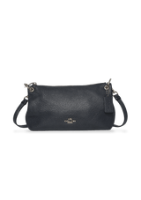 GRAINED LEATHER CROSSBODY