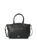 GRAINED LEATHER SATCHEL