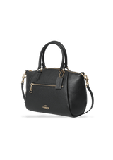 GRAINED LEATHER SATCHEL