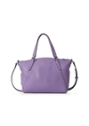 GRAINED LEATHER SATCHEL