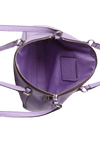 GRAINED LEATHER SATCHEL