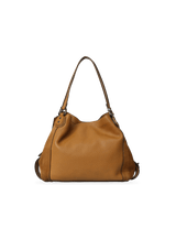 GRAINED LEATHER TOTE